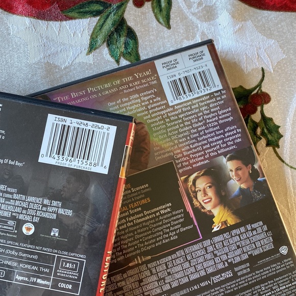 2 DVDs Bad Boys&Bad Boys II double feature The Aviator 2disc widescreen edition - Picture 14 of 16